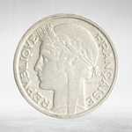 France, 2 Francs 1948 - Light Type, XF