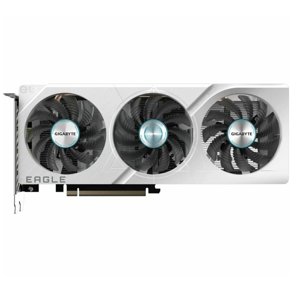 Видеокарта GIGABYTE GeForce RTX 4060 8GB EAGLE OC ICE (GV-N4060EAGLEOC ICE-8GD)