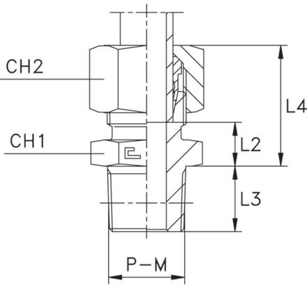 Штуцер FC DL10 NPT 1/8" (в сборе)