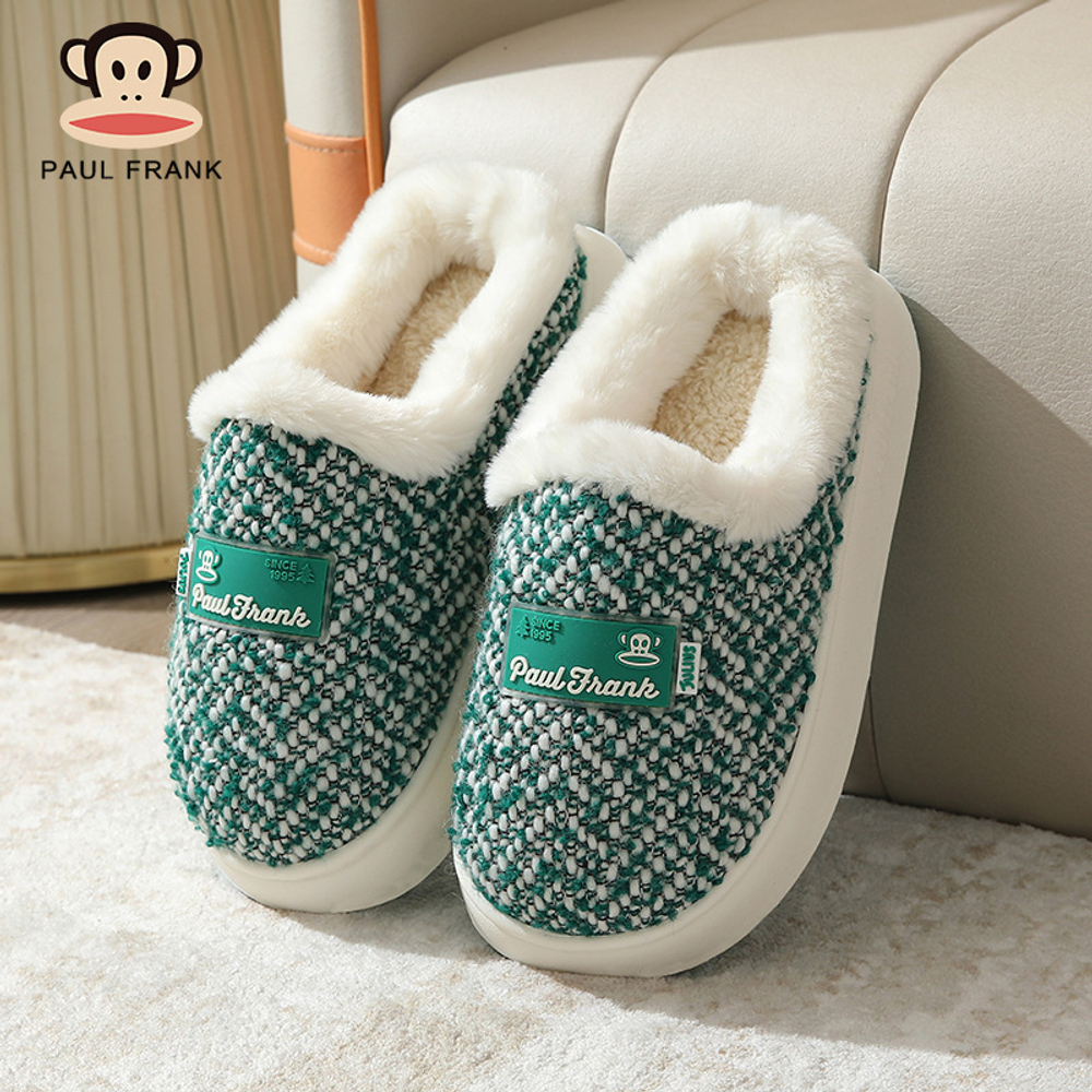 Домашние тапочки Paul Frank Christmas (Green)