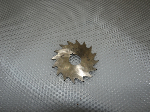 Фреза отрезная дисковая по металлу 63х3х16мм. z=16 Р6М5 СССР без фаски со шпонкой