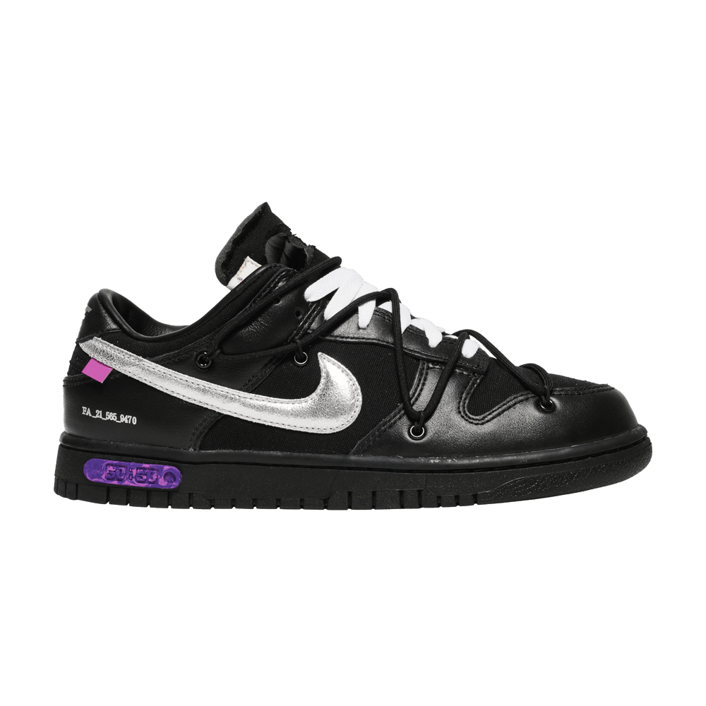 Кроссовки Off-White X Nike Dunk Low "The 50" No.50