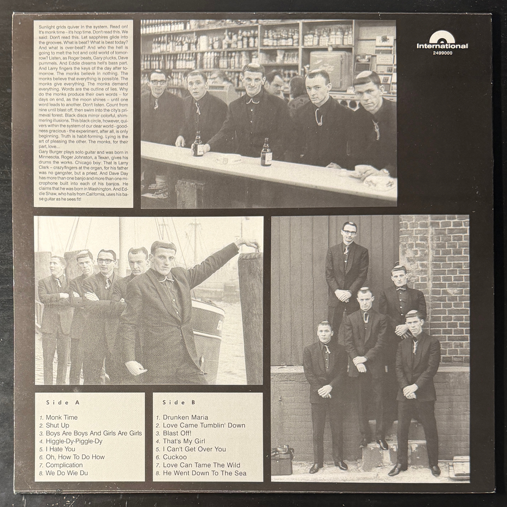 The Monks – Black Time (Германия) Т