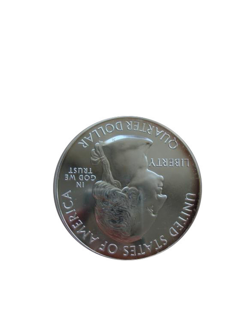 США 25 центов 2010 Национальный парк Гранд-Каньон Штат Аризона СЛАБ PCGS MS66 СЕРЕБРО 5 унций