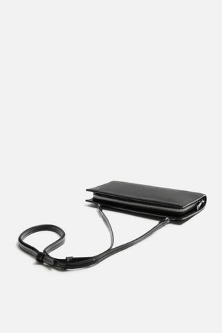 ZARA СУМКА XL С ГРАВИРОВКОЙ, ЧЕРНЫЙ