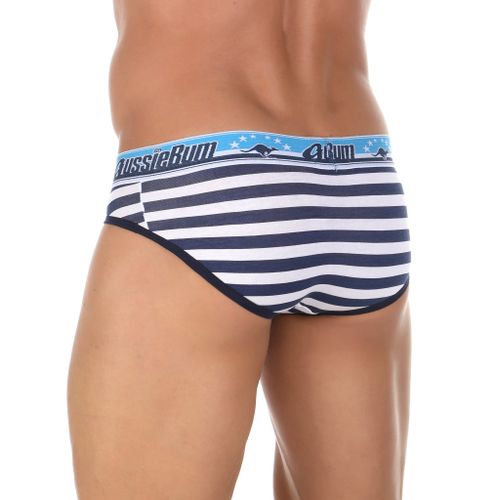 Мужские трусы брифы темно-синие Aussiebum  Dark Blue Brief