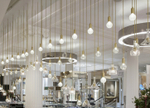 Подвесной дизайнерский светильник Crystal Bulb by Lee Broom (18 подвесов)