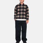 Куртки Stussy FW23 WOOL PLAID ZIP SHIRT, 1110297