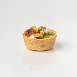 Тарталетка с сальсой и сливочным кремом 16 шт