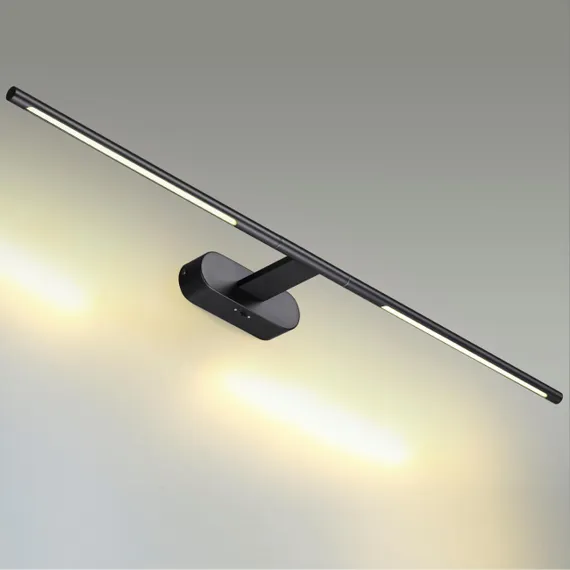 6634/9WL HIGHTECH ODL24 313 металл/черный/акрил Настенный светильник IP20 LED 8W 3000K/3800K/5100K (перекл ч/з тумблер) 220V ALEDO