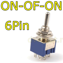 Выключатель MTS-203/ON-OF-ON/6P
