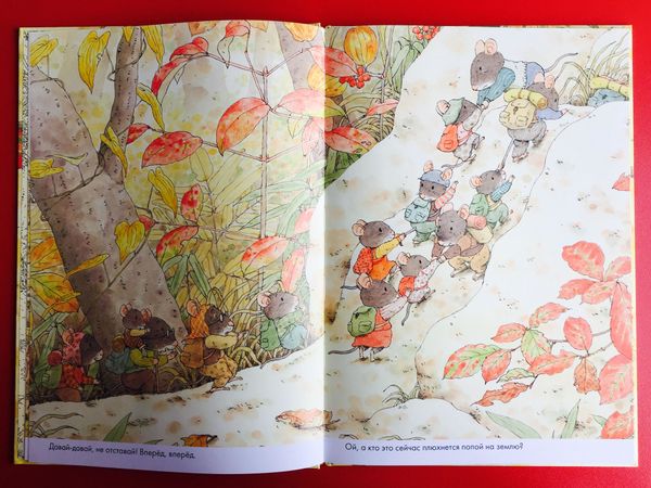 14 лесных мышей. Переезд