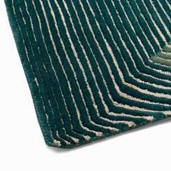 Ковер Kolam 240х300 см, вискоза, шерсть