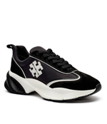 Кожаные кроссовки good luck trainer TORY BURCH - черный(161550)