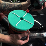 LERATON DAH180 Твердый зеленый DA полировальник 155/178мм