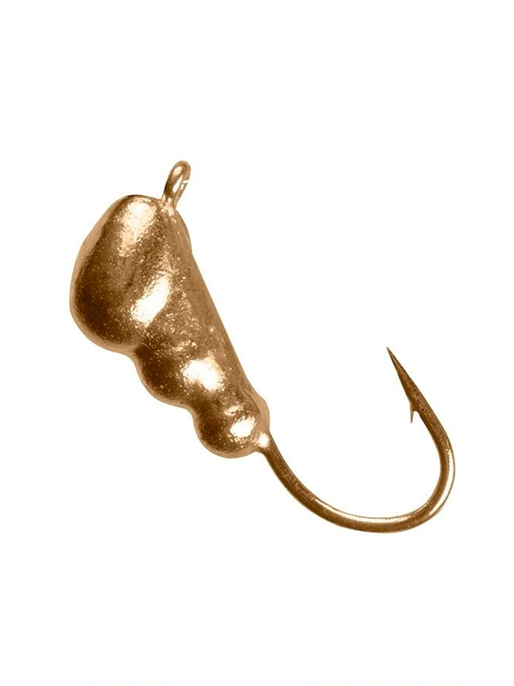 Мормышка Helios вольфрамовая Муравей с ушком 3мм 0,45гр Go (MW-1330-Go)