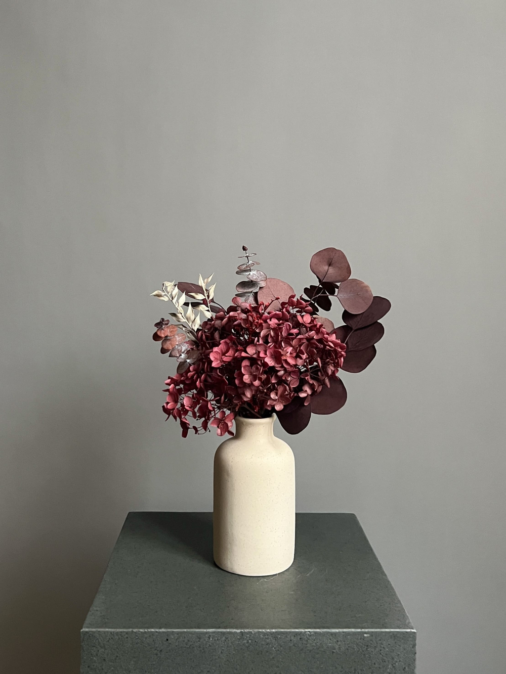 Мини-букет бордо