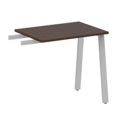 Metal System Приставной элемент на А-образном м/к БА.ПР-2 Венге Цаво/Металл Серый 800*600*750