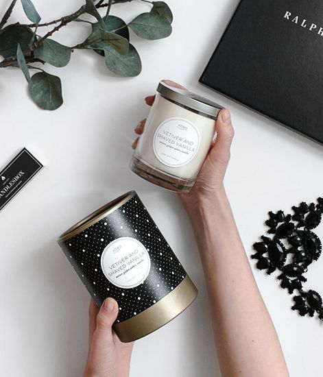 Vetiver and Shaved Vanilla, свеча Coterie, Kobo Candles