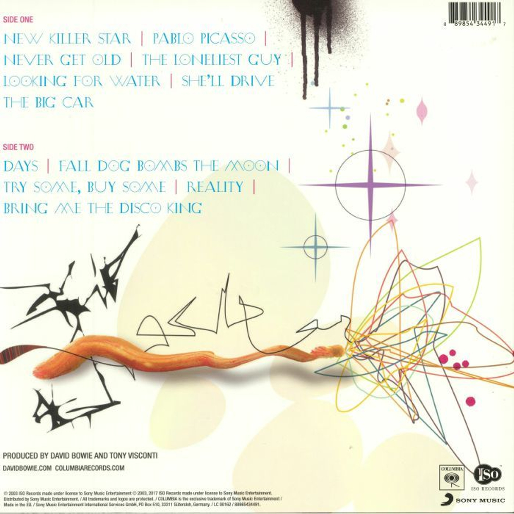 David Bowie / Reality (LP)