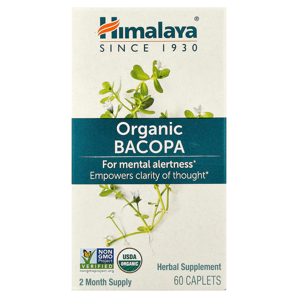 Himalaya, бакопа, 60 капсул