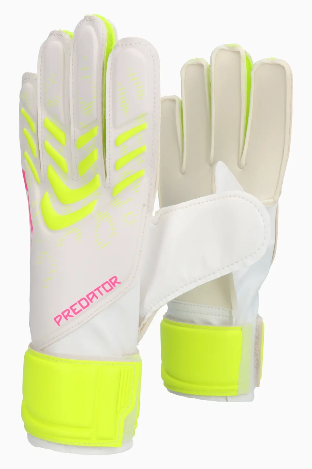 Вратарские перчатки adidas Predator Training Junior - белый