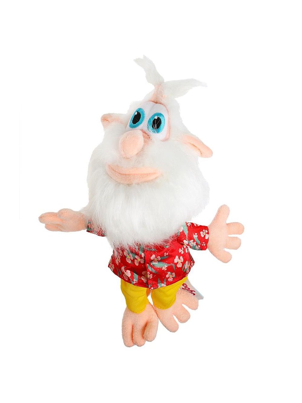 Игрушка мягкая БУБА в красной рубашке, 18 см, без чипа