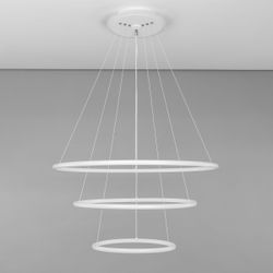 Citilux Неон Смарт CL731A090E RGB Умная подвесная люстра Белая