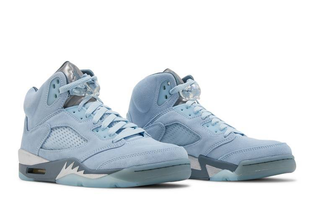 Кроссовки Jordan Air Jordan 5 Retro "Bluebird" (Женская размерная сетка)