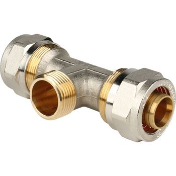 Тройник-переходник с наружной резьбой  3/4"х26