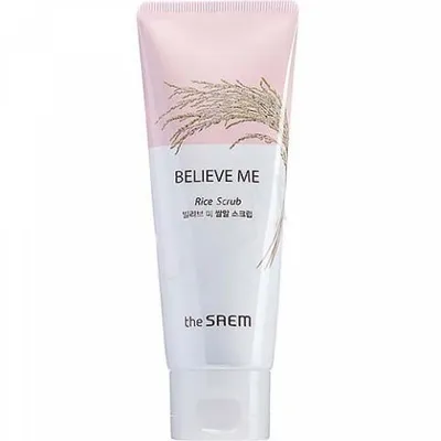 Скраб для чувствительной кожи the Saem the Saem believe Me Rice Scrub.