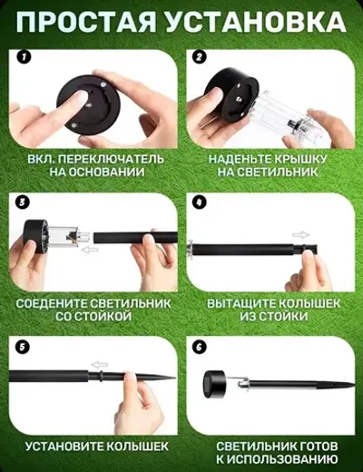 Уличный светильник Уличный светильник - 12 шт , 1.2W