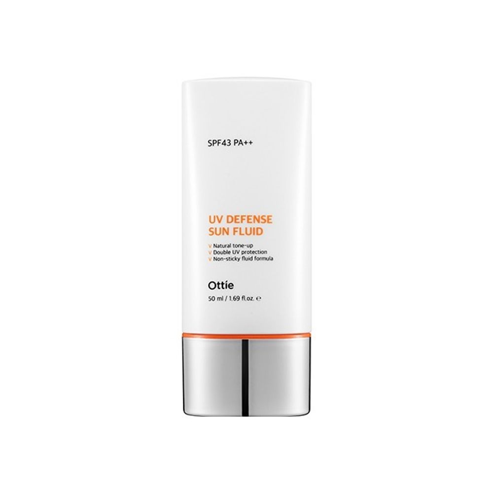 Ottie UV Defense Sun Fluid SPF43/PA++ солнцезащитный крем для лица и тела