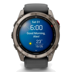 Умные часы Garmin Fenix 8 Pro, 51mm, Amoled Sapphire Titanium Graphite (010-03199-11)