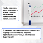 Маркеры стираемые для белой доски набор 4 ЦВЕТА BRAUBERG "LINE" 3 мм с клипом (6 штук в упаковке)