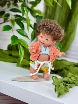 Кукла LAMAGIK виниловая 18см Gestitos Surfero (406A1)