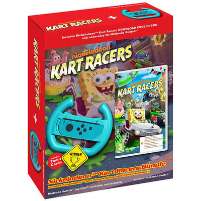 Nickelodeon Kart Racers + руль (NS) NEW
