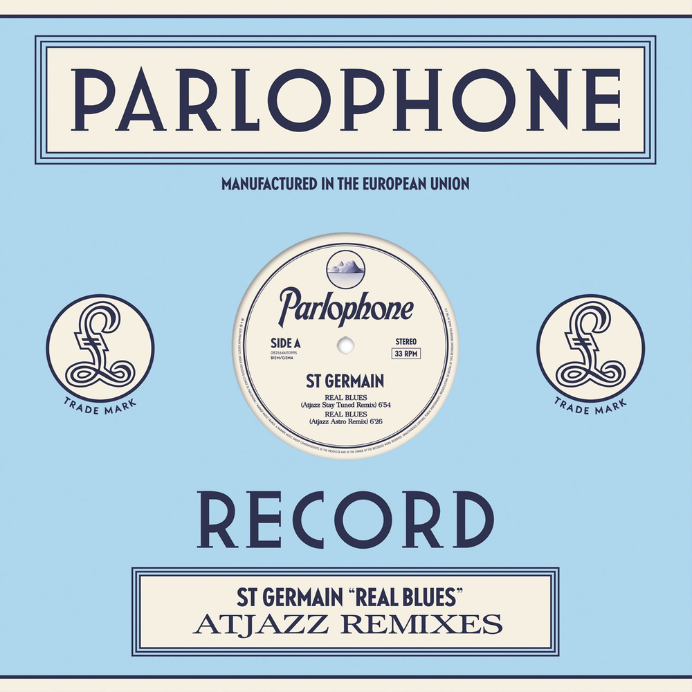 St Germain / St Germain Real Blues - Atjazz Remixes (12" Vinyl Single)