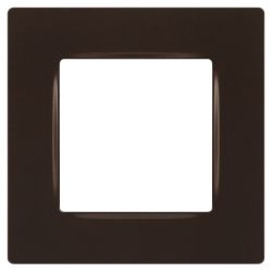 Рамка для розеток и выключателей ЭРА Серия 12 12-5201-13 на 1 пост, Классик, бронза