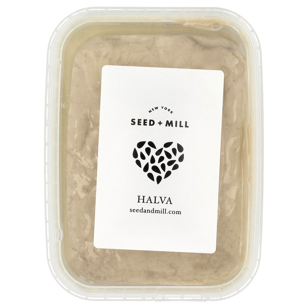 Seed + Mill, халва, с обжаренным кунжутом, 227 г (8 унций)