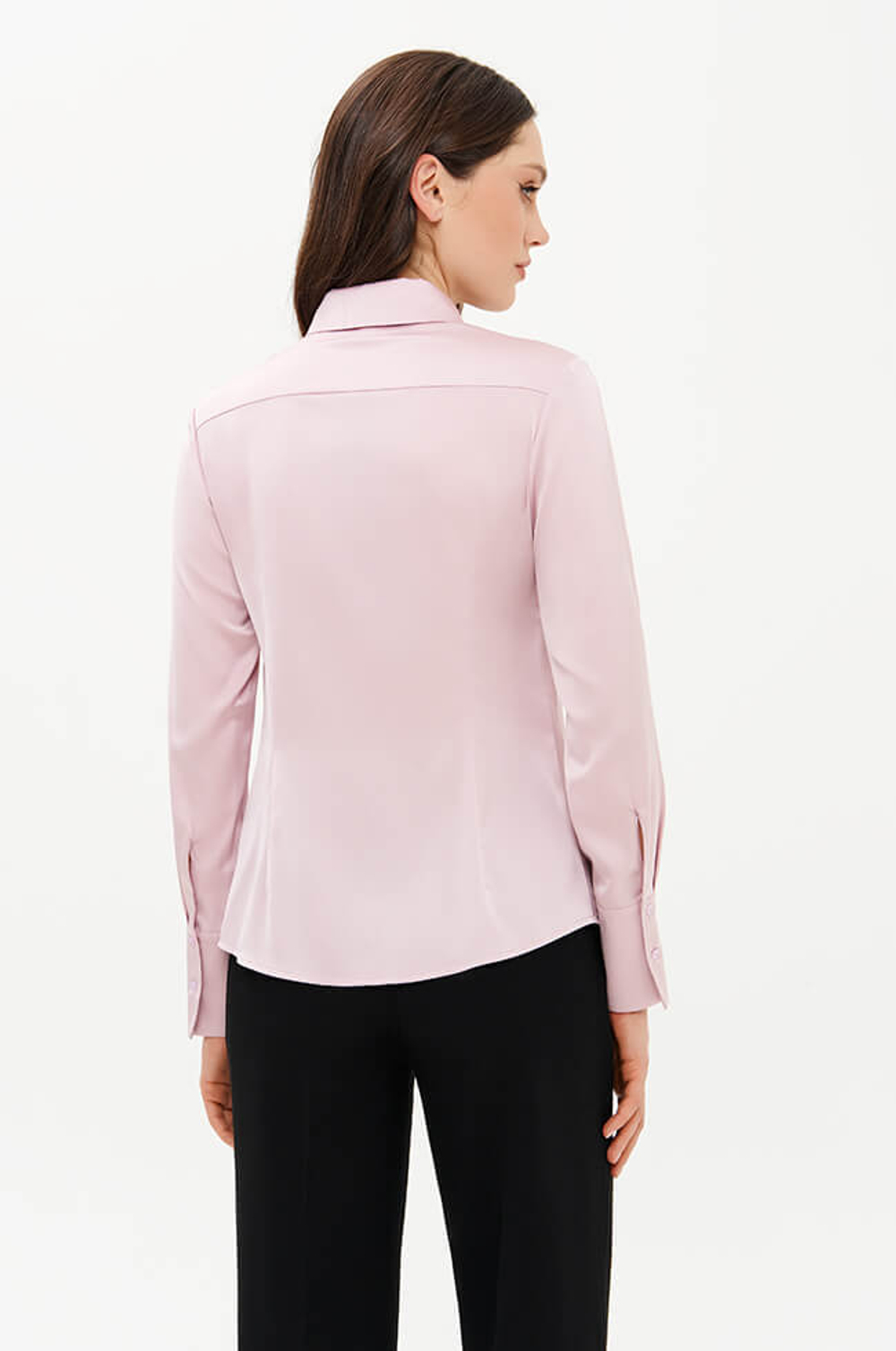 23346 Блузка женская (пепельно-розовый)