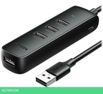USB-хаб Ugreen CM416-10915 Black (10915)