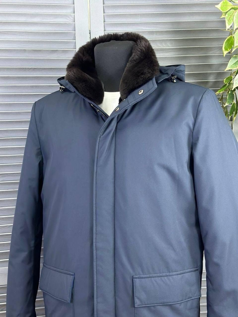 Куртка с натуральным мехом Loro Piana