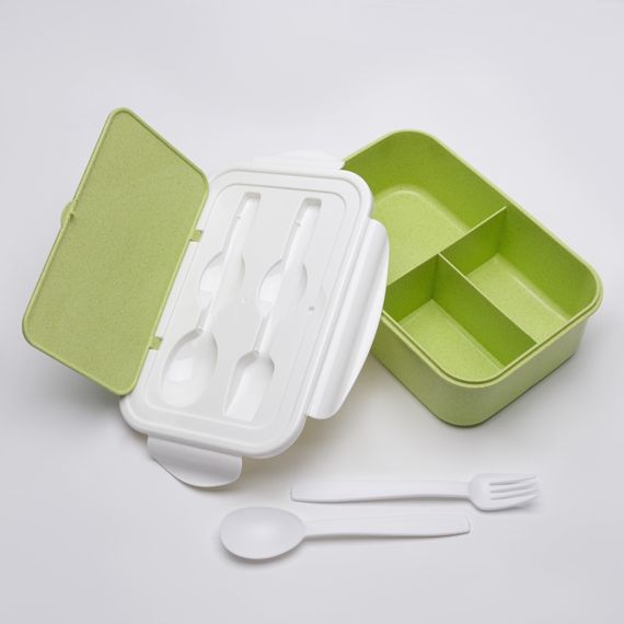 Yemək qabı \ Ланч-бокс &quot;Фламинго&quot;, 1.4 л, 21.5 х 7.3 х 15 см, микс 5384598