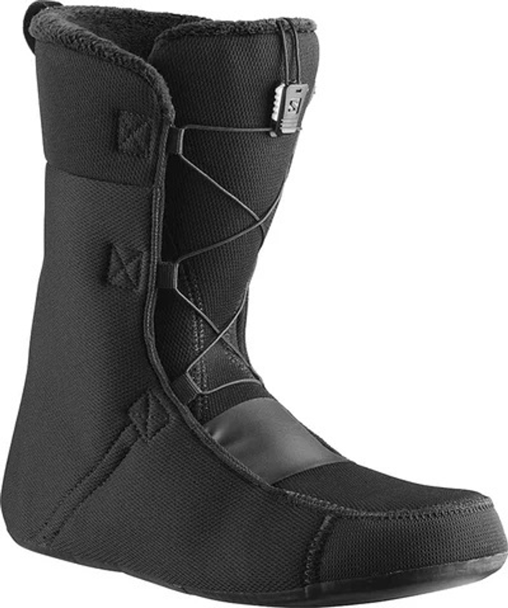 Ботинки для сноуборда SALOMON 2020-21 FACTION BOA BLACK/BLACK/RED/ORANGE