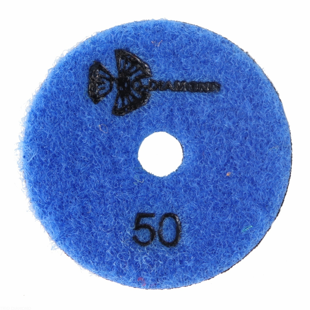 Алмазный гибкий шлифовальный круг "Черепашка" 50мм №  50 (сухая шлифовка), 364050