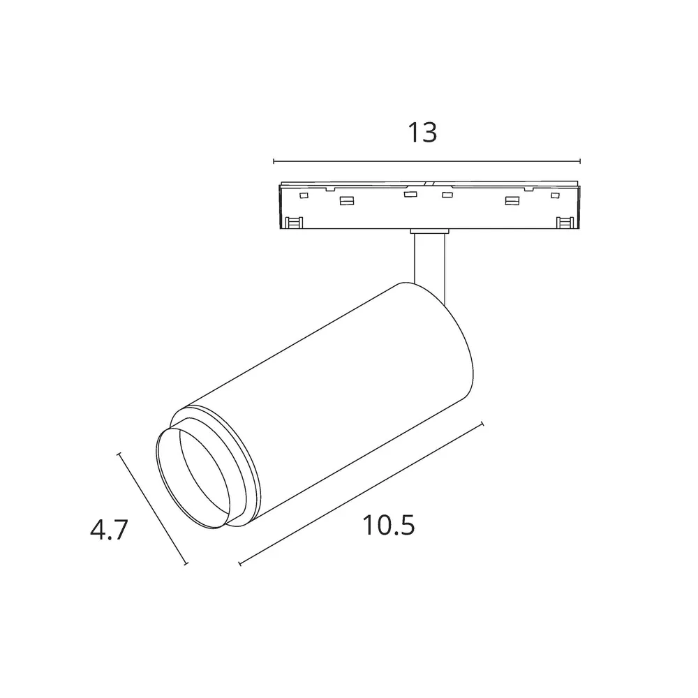 Магнитный трековый светильник Arte Lamp OPTIMA