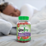 21st Century, Vita Joy, жевательные мармеладки с мелатонином, повышенной силы, со вкусом клубники, 60 жевательных мармеладок (5 мг в 1 жевательной мармеладке)