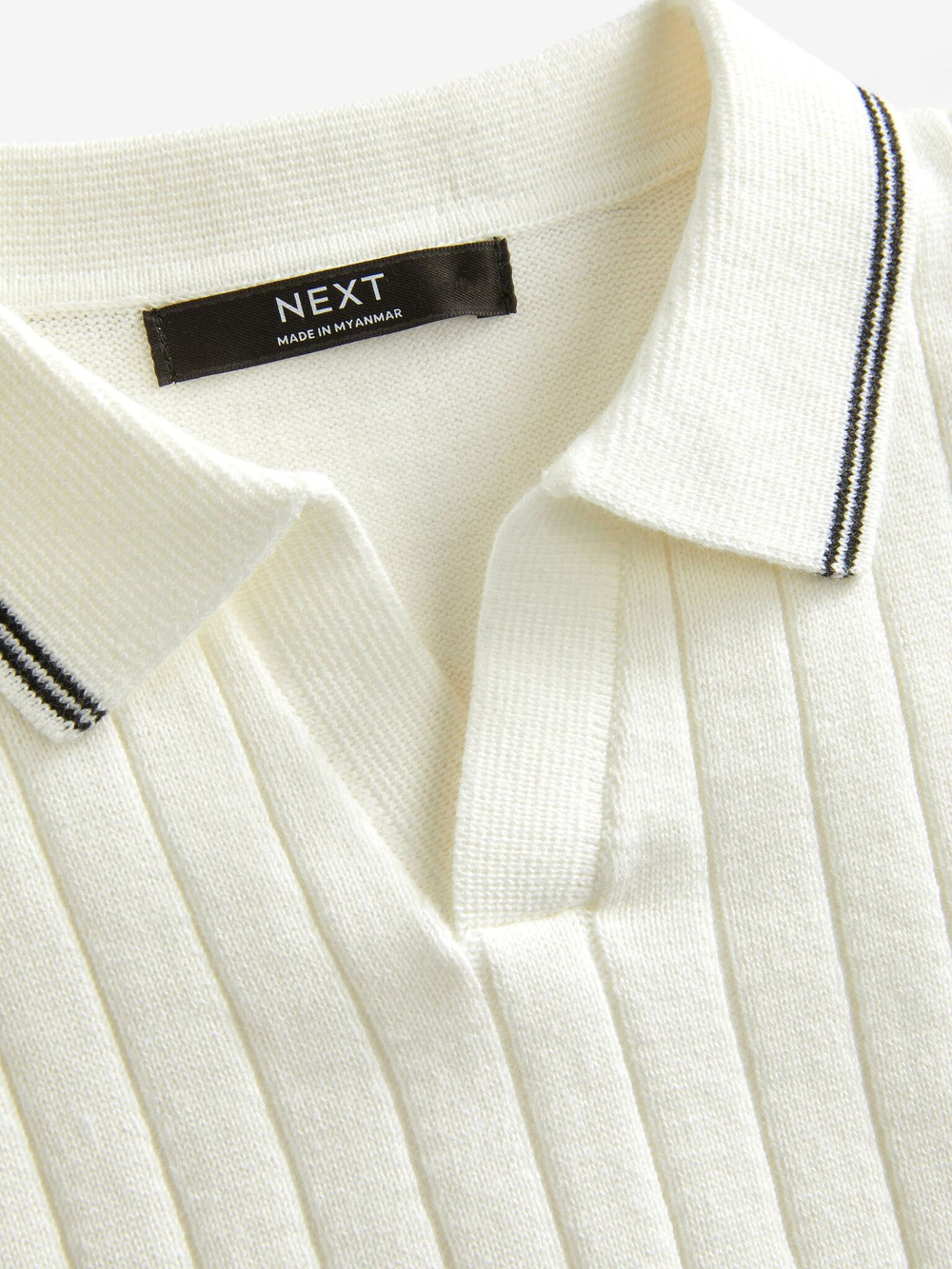 Поло для мальчика Next 512-319, Молочный