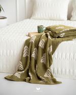 Плед Crimson Sofa Shawl Olive 200 × 250 см 130220336 Иран